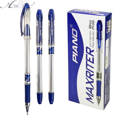 Ручка шариковая Piano PT-335 Maxriter - PT 0,6мм синяя 04015 Ручка шариковая Piano PT-335 Maxriter - PT 0,6мм синяя 04015