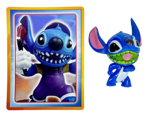 Игрушка Герои Мультфильмов Стич ~5 см открытый рот с языком  14037