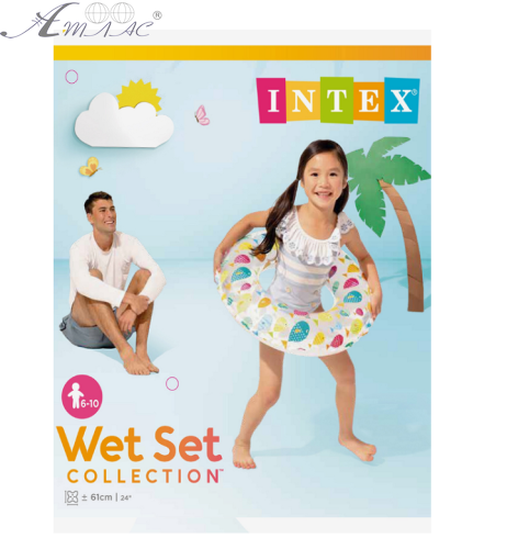 Intex Коло надувне d = 61 см з малюнком у кульці  59241NP