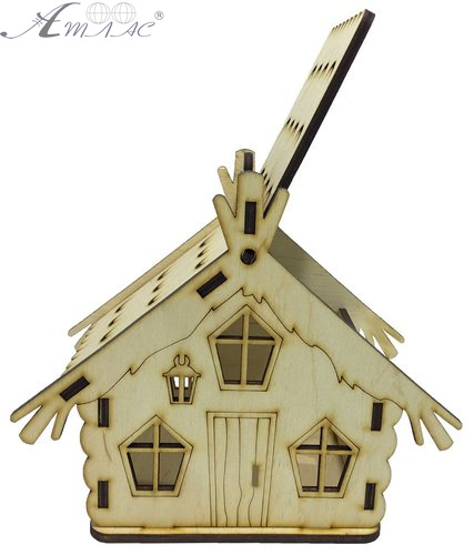 Домик № 6 Шкатулка с открывающейся крышей 15 х 10 х 13 см AS-4244, F-0108 фото 2 Домик № 6 Шкатулка с открывающейся крышей 15 х 10 х 13 см AS-4244, F-0108 фото 2