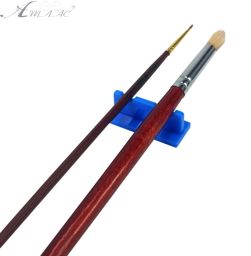 Підставка під два пензлика, Синий пластик AS-0054 фото 2