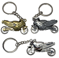 Брелок Мотоцикл спортивний 5 см метал  16322