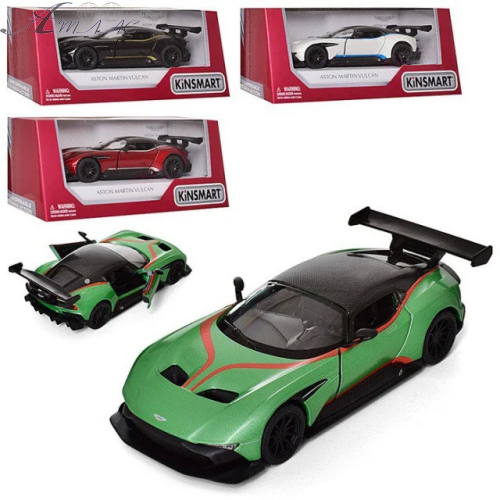 Машинка Kinsmart Aston Martin Vulcan зі смугами  KT5407WF