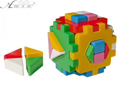 Игрушка Кубик сортер 12 см Технок 2469, 2452 фото 2 Игрушка Кубик сортер 12 см Технок 2469, 2452 фото 2