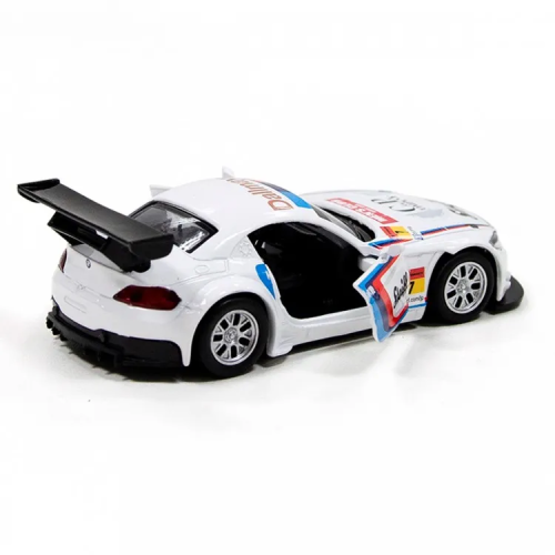 Машинка Techno Drive BMW Z4 GT3 белый  250255 фото 2