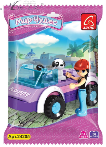 Конструктор Світ чудес 56 деталей в пакеті 24205