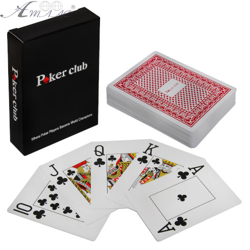 Карты игральные "Poker Club" пластиковые, 54 шт  15657