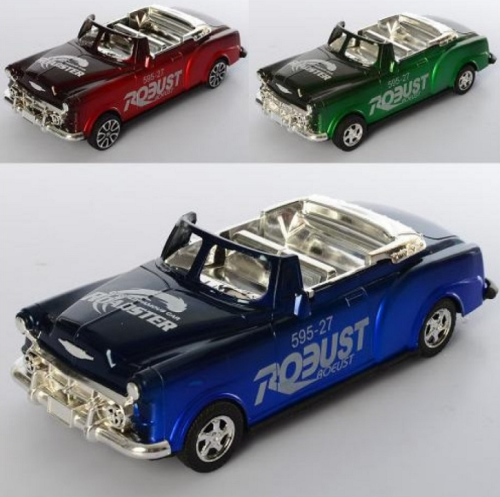 Игрушка машинка кабриолет пластик 20см в кульке  595-27