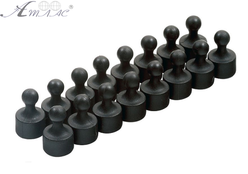 Магніт неодимовий Пішак для дошки 12х20мм 1шт Чорний 06412 Магніт неодимовий Пішак для дошки 12х20мм 1шт Чорний 06412