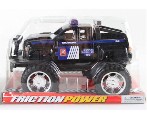 Игрушка Машинка Джип инерционный 22 см Большые колеса  688-2