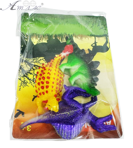 Іграшка Набір Динозаврів 3 штуки 5-6 см  3400