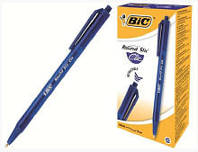 Ручка шариковая BIC Round Stic Clic Синяя 1 мм  926376  