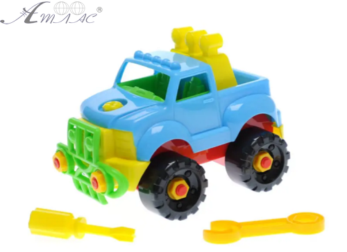 Игрушка Джип разборный с инструментами 15 см  30,009