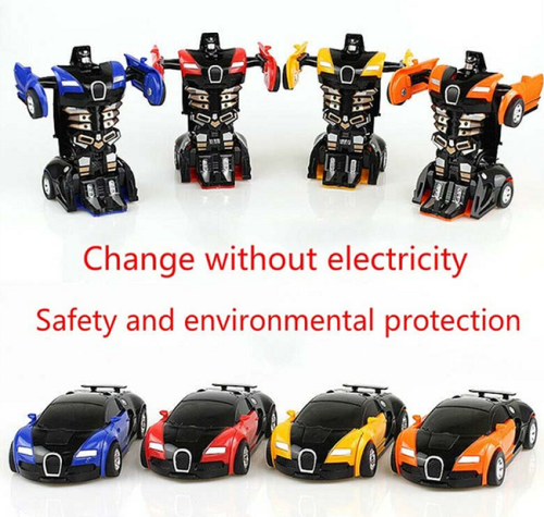 Игрушка Машинка Трансформер инерционная 7 видов 14 см  707-* фото 2