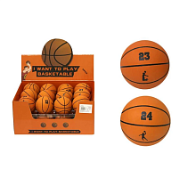 Іграшка М'яч стрибунець 6см Баскетбольний  13914