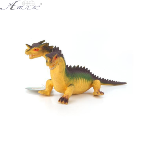 Игрушка Силиконовая тянучка Дракон большой Двухголовый 24см  10692