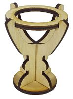 Сувенір "Великдень підставка Чарка" на 1 яйце 6.5 х 6.5 см AS-4214, В-0349