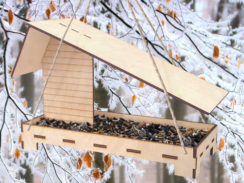 Кормушка № 12 Скошена 29 х 21 х 14 см AS-4307 фото 2 Кормушка № 12 Скошена 29 х 21 х 14 см AS-4307 фото 2