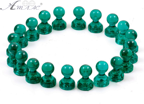 Магніти неодимимовий Пешка для дошки 16х11мм 1шт Зелений  08011 фото 2