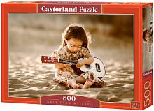 Игрушка Пазл 500 Гитаристка 47 х 33 см Castorland  B-52288