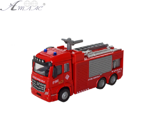 Іграшка Машинка Пожежна 16см світло, звук у коробці  XG877-A61С