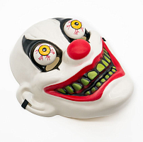 Игрушка Маска Клоун с выпученными глазами Белая 7124