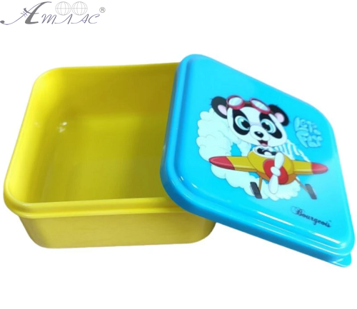 Ланчбокс Bourgeois Панда 490 мл 12*12*5,5 см 46086-6 Ланчбокс Bourgeois Панда 490 мл 12*12*5,5 см 46086-6