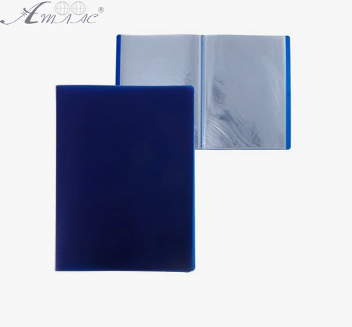 Папка на 40 файлов А4  Saldo микс цветов  F-40A