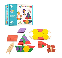 Іграшка Дерев'яна Мої Візерунки танграм  MD0944