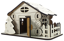 Будинок № 15 с рухомими дверима, з МДФ 15 х 8 х 9 см AS-6251, М-2088