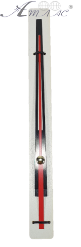 Стрілки до годинникового механізму з прорізом 3шт 182мм  AS-0240 фото 2