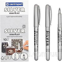 Маркер декоративный, сentropen silver 2690/13 серебро