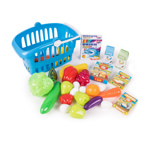 Игрушка набор Корзинка супермаркет  30 см Орион  362в2