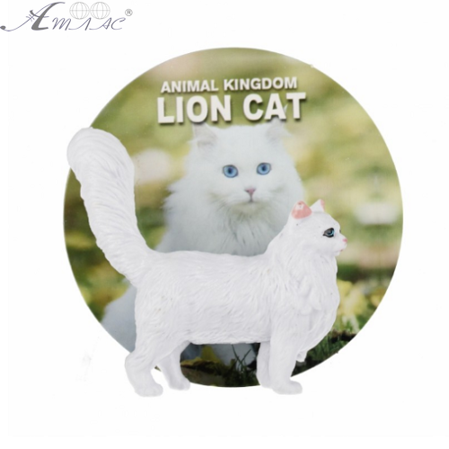 Игрушка Фигурка Кота Белый пушистый 6 см 15754