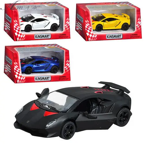 Машинка Kinsmart Lamborghini Sesto Elemento KT5359W Машинка Kinsmart Lamborghini Sesto Elemento KT5359W