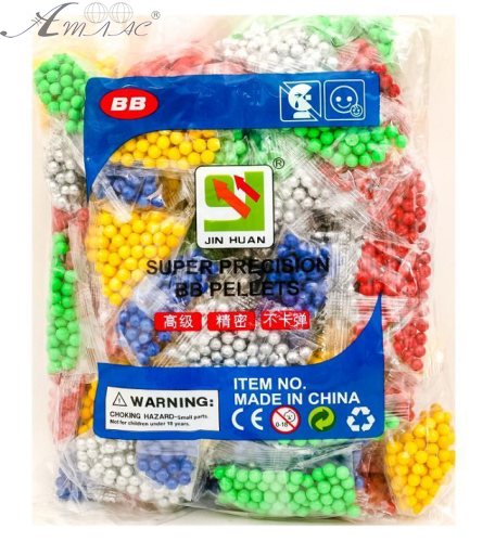 Іграшка Кульки кулька 60 шт 6мм  14592 фото 2