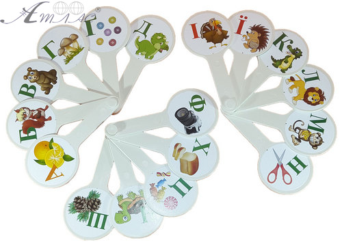 Віяло з картинками - Українська абетка AS-0012, К-5378