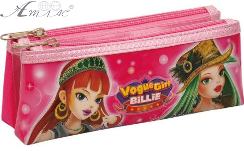 Пенал шкільний Leader HS-01145 Vogue Girl