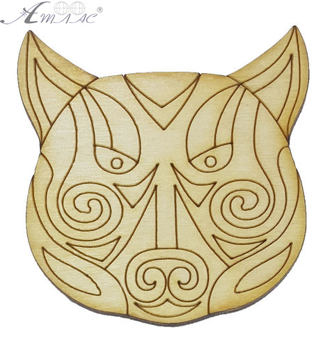 Фигурка фанерная - Свинка № 20 винтажная морда 57 х 60 мм с магнитом AS-4821, В-0370 Фигурка фанерная - Свинка № 20 винтажная морда 57 х 60 мм с магнитом AS-4821, В-0370