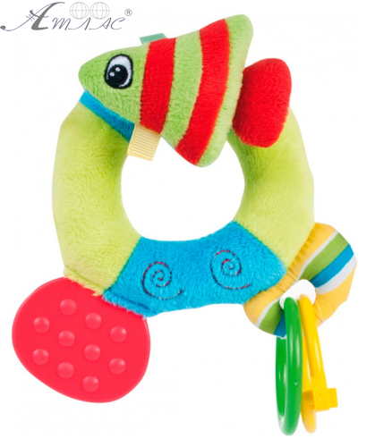 Іграшка Брязкальце Canpol babies з рибкою 68/015 Іграшка Брязкальце Canpol babies з рибкою 68/015