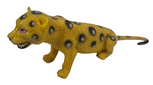 Іграшка силіконова антистрес, дикі тварини Леопард 13см  06727