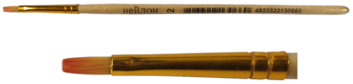 Кисть нейлон Плоская № 2 JO *3066 Кисть нейлон Плоская № 2 JO *3066