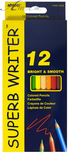 Карандаши цветные Marco Superb Writer 12 цветов шестигранные 4100-12СВ