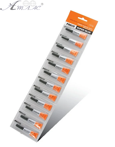 Клей Суперклей Pasco 3 гр качественный ! в блистере C-041 фото 2 Клей Суперклей Pasco 3 гр качественный ! в блистере C-041 фото 2