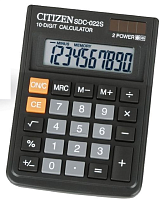 Калькулятор Citizen SDC-022S 