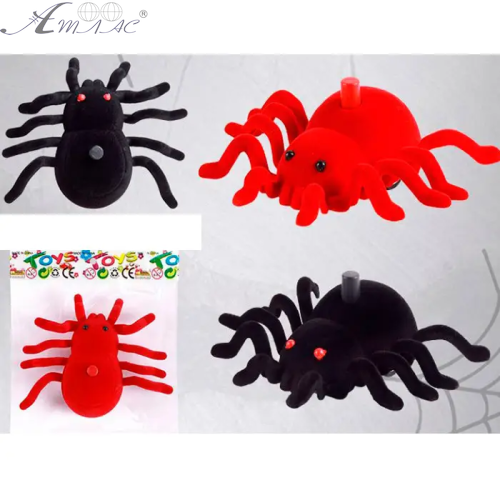 Іграшка Прикол Павук заводний Чорний їздить  17836