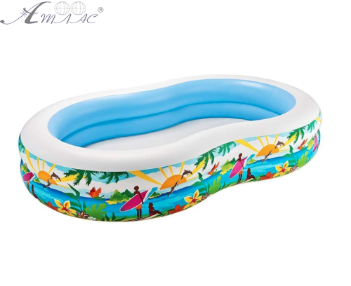 Басейн Intex овальний 2 кільця 262х160х46 см  56490
