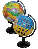 Глобус 22 см діаметр кулі Україна  08492