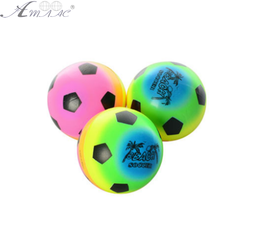 Іграшка М'ячик м'який фомовий 10 см Пляжний яскравий  08685