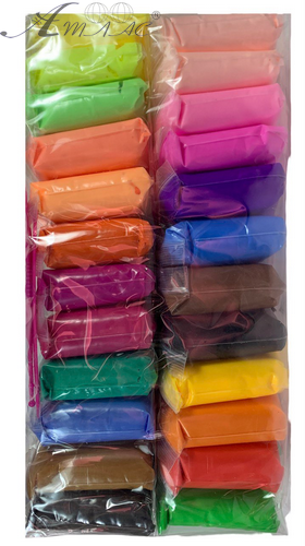 Пластилин Супер Легкий, набор 24 шт. по 11 г. в пакете 6602 Пластилин Супер Легкий, набор 24 шт. по 11 г. в пакете 6602